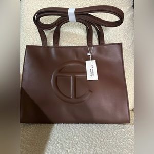 NWT Telfar Chocolate Medium Bag - Brand New